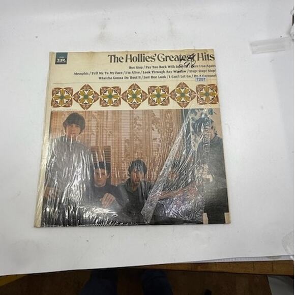 The Hollies – The Hollies' Greatest Hits Vinyl Record Album - Picture 2 of 3